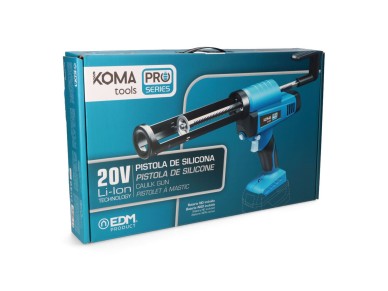 Pistola de silicone 20 v