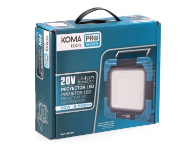 L�mpada de trabalho led 20 v 2500 lm (sem bateria e carregador)