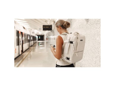 Mochila de 20 l explorer backpack b40 40 x 25 x 20 cm beige