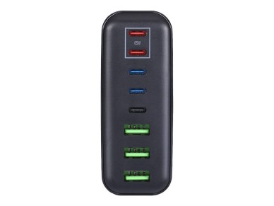 Carregador de parede Blitzwolf BW-S26 250W (preto) Carregador de parede Blitzwolf BW-S26 250W (preto)