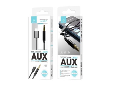 Cable de audio auxiliar Techancy TL7329, tipo C a 3,5 mm, 1 m, para audio de coche y auriculares, so