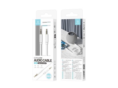 Cable de audio Techancy TL7282 de 3,5 mm, 1 metro, Plug and Play, para estéreo de coche, est