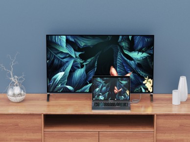 Techancy TL7292 4K HDMI Video Cable, 1.5m, Gray, Supports 4K@60Hz, Ideal for Computers, Televisions 