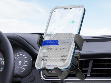 Soporte para teléfono para automóvil Techancy Ti2292, operación con una mano, apertur Soporte para teléfono para automóvil Techancy Ti2292, operación con una mano, apertur
