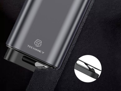 Martillo de seguridad multifunción Techancy Ti2325 para coche, cristal y cortador de cintur