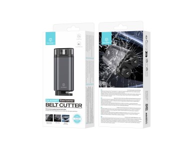 Martillo de seguridad multifunción Techancy Ti2325 para coche, cristal y cortador de cintur