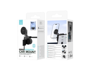 Techancy Suporte Magnetico Carro TI2342 Compativel MagSafe Para Ecra Automovel Monitor Espessura 10- Techancy Suporte Magnetico Carro TI2342 Compativel MagSafe Para Ecra Automovel Monitor Espessura 10-