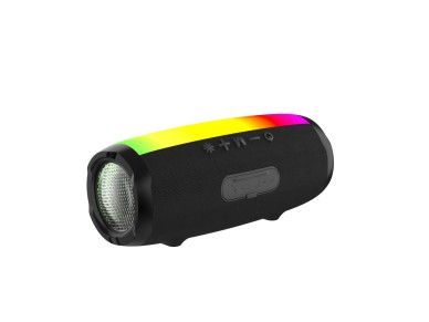 Techancy �udio Bluetooth TH2632, Ritmo De M�sica Led, Bateria Incorporada, Suporte Sem Fios 5.0/Tf/U