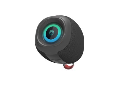 Techancy Altifalante Sem Fios Bluetooth Vers�o 5.3 TH2638, Suporte TWS/TF/AUX, Luz Ambiente Led Rgb 