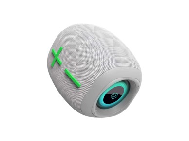 Techancy Altifalante Sem Fios Bluetooth Vers�o 5.3 TH2638, Suporte TWS/TF/AUX, Luz Ambiente Led Rgb 