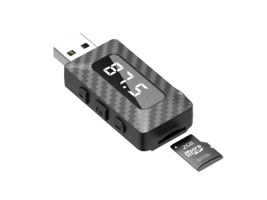 Receptor/transmisor Techancy Bts 5.3 Fm Tq5907, admite lectura de tarjeta TF, fuente de alimentaci&#