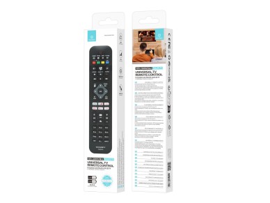 Techancy TV Remote Control TU2414, Compatible with Philips TVs, Automatic Pairing Without Configurat