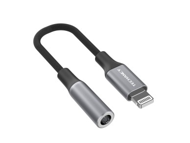 Techancy Adaptador De �udio TV3755, Ip8-14 Para Conetor De Auscultadores De 3,5 Mm, Compat�vel Com D