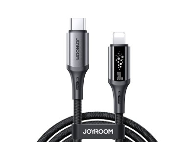 Joyroom S-A60 StarTalk 30W USB-C- Lightning cable 1.2m - black Joyroom S-A60 StarTalk 30W USB-C- Lightning cable 1.2m - black