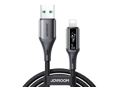 Cable USB-A Joyroom S-A60 StarTalk 3A - Lightning de 1,2 m - negro
