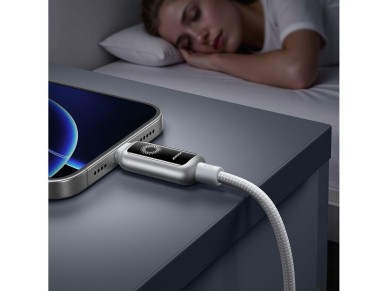 Joyroom S-A55 StarFlight 30W USB-C - Lightning cable 1.2m - white