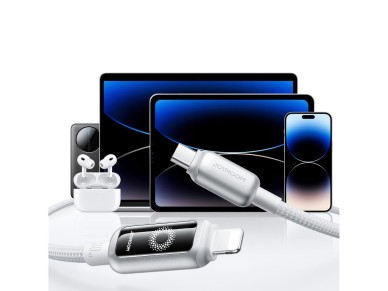 Joyroom S-A55 StarFlight 30W USB-C - Lightning cable 1.2m - white