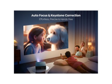 Yaber K2s LCD FullHD 1080p Multimedia Projector with JBL Speakers - Black