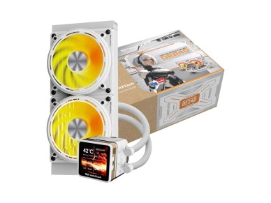 Water cooling for the processor DE240 (white) Water cooling for the processor DE240 (white)