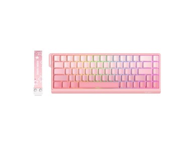 Teclado ONIKUMA G69 (rosa) (QWERTY)