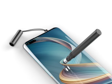 Techancy Mini Stylus Preto TZ6297, Sensibilidade Precisa Para Telem�veis E Tablets, Com Tomada Para 