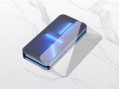 Protector de pantalla de vidrio templado Techancy para iPhone 17 KW1700, 0,33 mm, ultrafino, antihue