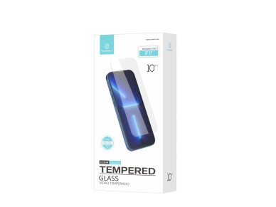Protector de pantalla de vidrio templado Techancy para iPhone 17 KW1700, 0,33 mm, ultrafino, antihue