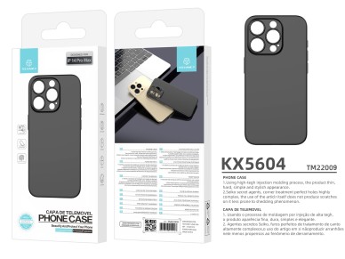 Techancy Capa Para Telemóvel Ultra Fina Preta KX5604, Compatível Com O Telemóvel Iphone 14 Pro Max, Techancy Capa Para Telemóvel Ultra Fina Preta KX5604, Compatível Com O Telemóvel Iphone 14 Pro Max,