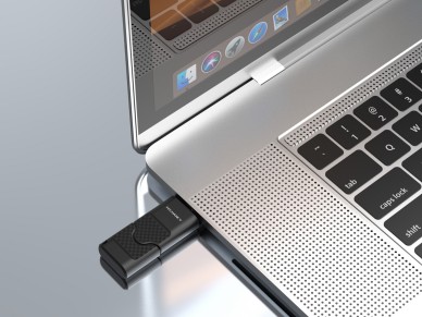 Techancy USB Flash Drive 8GB Preto LB2901, Usb 2.0, Compat�vel com PC/Mobile/Mac, Armazenamento segu