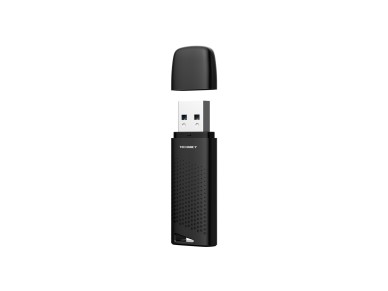 Techancy USB Flash Drive 64GB Preto LB2903, Usb 2.0, Compat�vel com PC/Mobile/Mac, Armazenamento seg