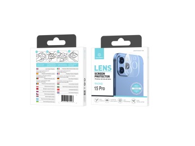 Techancy Lens Protector for iPhone 15 PRO TO6604, 9H Anti-scratch, Anti-fingerprint, Ultra-thin and Techancy Lens Protector for iPhone 15 PRO TO6604, 9H Anti-scratch, Anti-fingerprint, Ultra-thin and