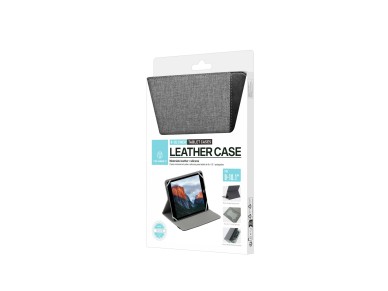 Techancy Tablet Case TN1610 Universal For 9-10.1 Inches Leather Silicone Adjustable Multi-Angle Elas