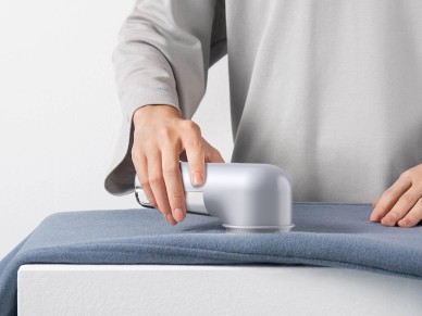 Techancy  Removedor de Borbotos MH1990 , cinza, com 3 ajustes de altura, duas velocidades para tecid