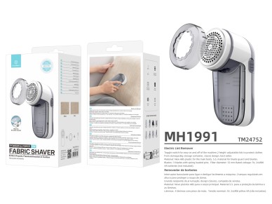 Techancy Removedor de Borbotos El�trico Cinza MH1991, 3 Ajustes de Altura, Duas Velocidades,  Ideal 