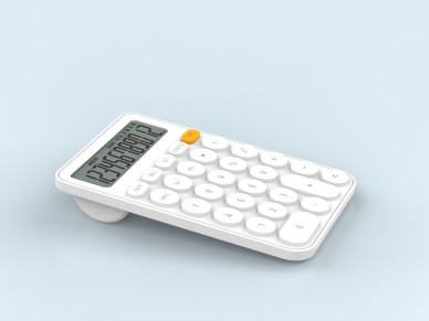 Techancy Calculadora escritorio MK1165 LCD 12 digitos com funcoes MRC GT MU e tecla CE clara Branco