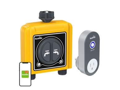 Controlador de riego RainPoint de 2 zonas con aplicaci�n