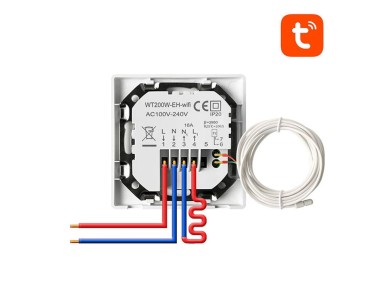 Smart Thermostat Avatto WT200-16A-W Electric Heating 16A WiFi TUYA