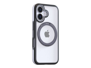 Torras Ostand R Fusion Case for iPhone 16 Plus (Black)