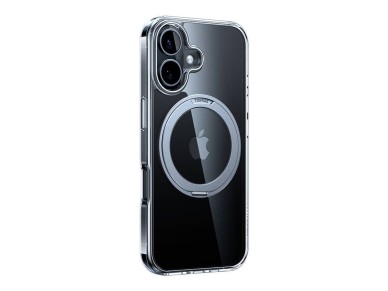 Funda Torras Ostand Pro para iPhone 16 Plus (Transparente)