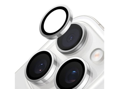 Protector de lente Torras para c�mara de iPhone 16 Pro (gris)
