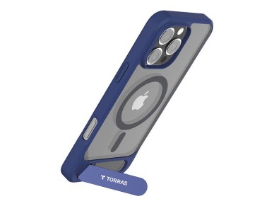 Capa Torras Pstand Series para iPhone 16 Pro (Azul)
