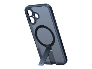 Funda Torras Pstand Spin para iPhone 16 (negra)