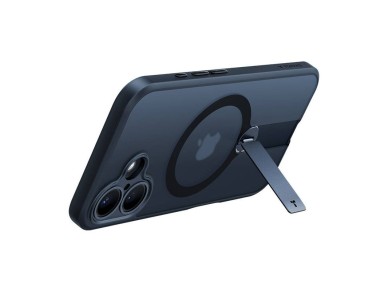 Funda Torras Pstand Spin para iPhone 16 Plus (negra)