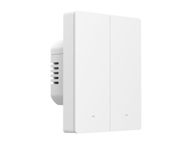 Interruptor de parede inteligente Sonoff ZBM5-2C-80W (2 canais) com tecnologia Zigbee