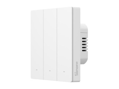 Interruptor de pared t�ctil inteligente Zigbee Sonoff ZBM5-3C-86W (3 canales)