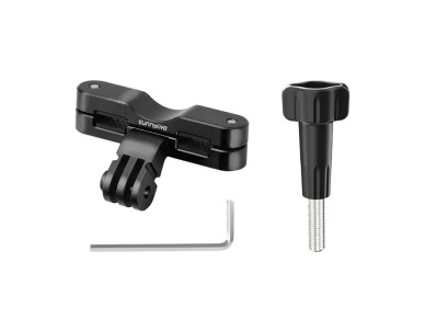 Suporte para bicicleta Sunnylife ZJ942-D para Action 5 Pro/ Insta360 GO 3S/ GoPro 13