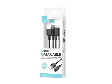 Cable USB A Techancy para iPhone TB1782 (1 m, 2,4 A, carga r�pida y datos, iPhone 7, 8, XS, 11, 12, 
