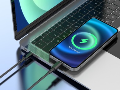 Techancy USB-C to Lightning Cable TB1803 1m 30W Fast Charging and Data Transfer for iPhone 7 8 XS 11