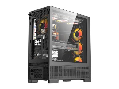 Caja de ordenador DarkFlash AIRNOVA (negra) + 3 ventiladores