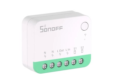 Miniinterruptor inteligente WiFi Sonoff MINIR4M Matter (HomeKit, SmartThings, Home Assistant)